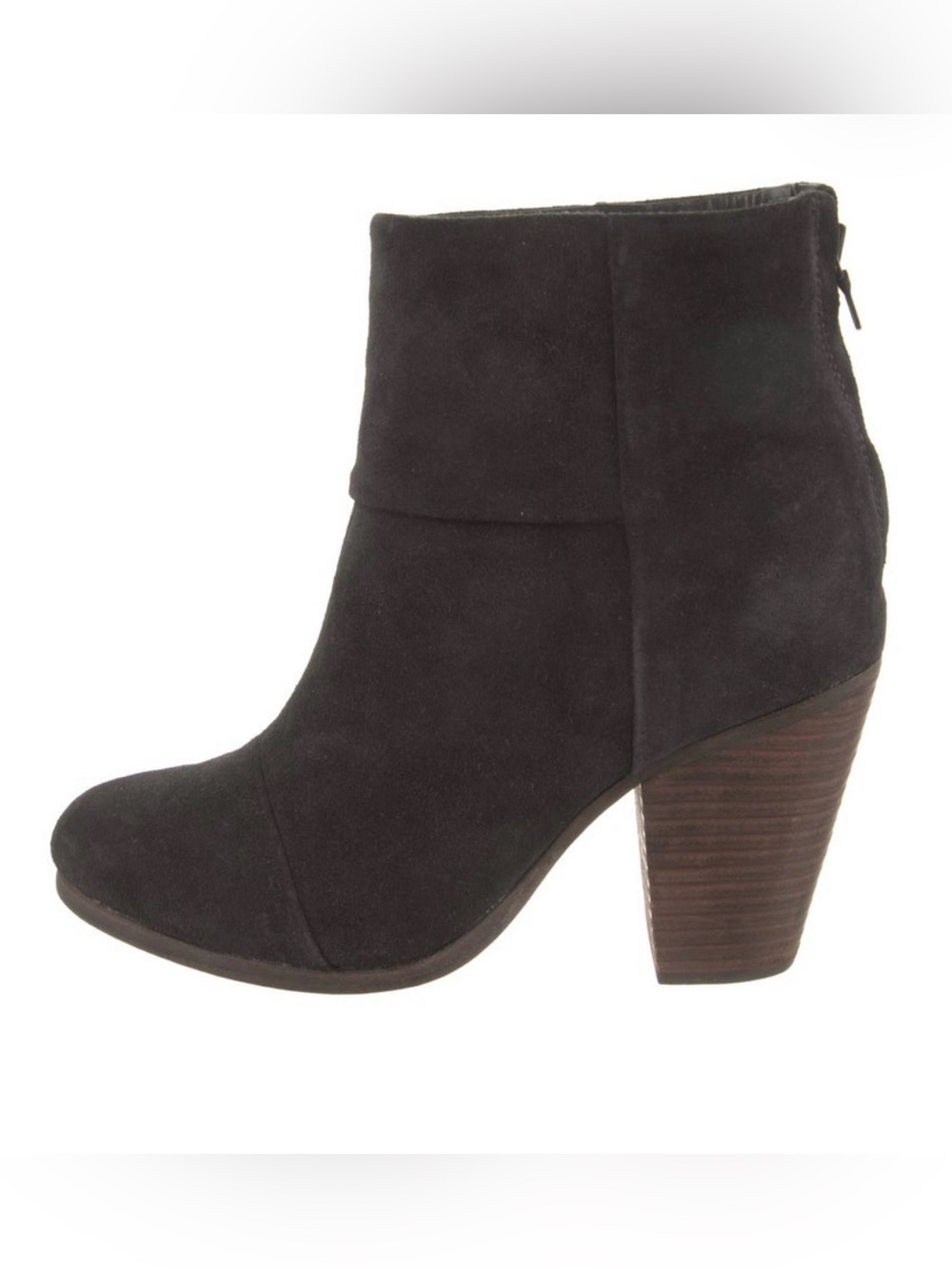 Rag & Bone Black Suede Ankle Boot 6.5